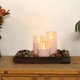 thumbnail image 4 of Juego de 3 velas LED sin llama de Homemory con temporizador remoto, 4 of 6