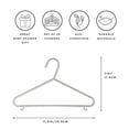thumbnail image 2 of Pajitas de trigo Hangers 3 Sprouts de plástico, 30 unidades, para niños, 2 of 7