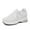 White, variant on Fesfesfes Workout Shoes New Fashion And Personality Hollow Casual Women's Sports Style Casual Shoes US:5.5(36)