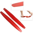 thumbnail image 4 of Walbest 2 Pack Car Front Rear Bumper Protector Corner Guard Anti-Collision Rubber Strips Scratch-Resistant Trim Cover for Cars SUV Pickup Trucks (Red), 4 of 7