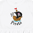 thumbnail image 4 of Inktastic Lil' Pirate Pirate Ship, Pink Bandana Girls Toddler Dress, 4 of 5