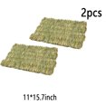 thumbnail image 2 of FLMEI Grass Mat for Rabbits Bunny, Woven Hay Mat for Small Pet Sleeping Chewing Nesting Toys for Guinea Pig Chinchilla Squirrel Hamster Cat Dog, 2 of 8