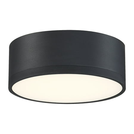 Access Lighting Beat Dimmable LED Flush Mount - Black - (Best Dimmable Led Switch)