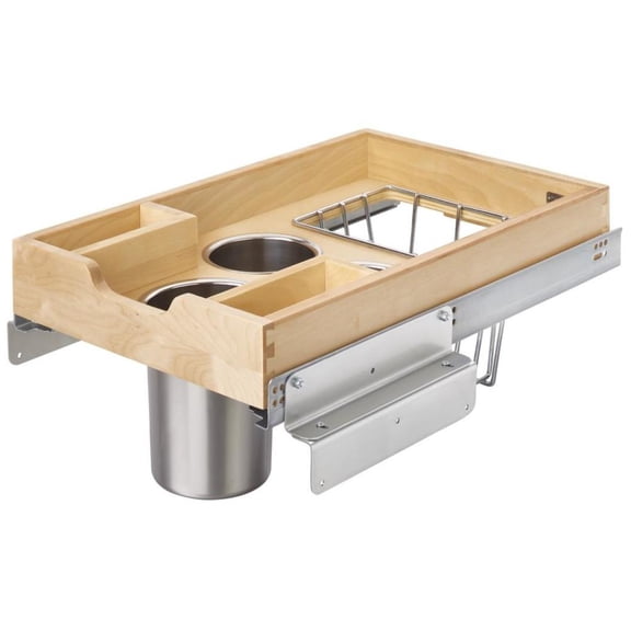 Rev-A-Shelf 4WDUT-18SC-SM-1 Wood Classics 16-7/16"W Soft Close Pull Out Base Cabinet