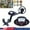 Black, variant on AMYAD Metal Detector for Adults & Beginners, Handheld Underground Treasure Hunter, 2 Modes, 18-25cm Depth, Gardening Tool