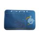 thumbnail image 1 of Portatarjetas de crédito y débito con ventana de cuero para pasaporte, protector de identificación para adultos Azul, 1 of 9