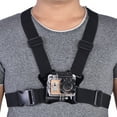 thumbnail image 4 of Arnés de montaje en el pecho Jadeshay para Gopro ajustable Nylon Negro, 4 of 8