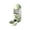 Green, variant on Hanging Gravity Auto-Refill Feeder, Space-Saving, Easy-Refill Bowl for Rabbits, Guinea Pigs, Small Cats and Dogs Gray