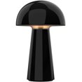 thumbnail image 1 of USB Mushroom Light Mini Light, Night Light with Adjustable Brightness, Small lamp for Baby Breastfeeding, dimmable Three-Level Warm Light, (White) Black, 1 of 7