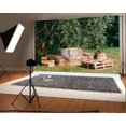 thumbnail image 1 of YUSDECOR Forests Backdrop 7x5ft Photography Backdrop Haystack Sofa Table Wood Case Flowers Basket Outdoor Trees Grass Land Studio Photos Video Props Children Baby Kids Portraits, 1 of 4