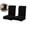 Black, variant on 2 Pcs Waterproof Chair Covers for Dining Room, Stretch Jacquard Dining Chair Slipcovers Removable Washable Chair Protector for Kitchen, Hotel, Restaurant