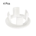 thumbnail image 3 of 4Pack 25.1mm Sink Trim Overflow Cover Ring Hole Insert in Round Caps White, 3 of 5
