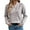 Grey, variant on Winter Sweaters for Women Elegant Winter Knit Pullover Sweater With Lace Trim Neck Long Sleeve Casual Loose Fit Top For Fall Season Comfortable Soft Yarn Fashion Apparel Christmas Sweaters
