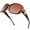 Brown Frame|Gradient Brown Lens, variant on Women's Oversized Butterfly Crystal-Decorated Polarized Sunglasses for Women-2 Pack