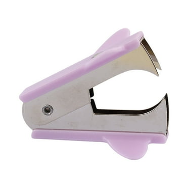 Yhmxh Purple Stapler Puller,Stapler Removals Remover - Staple Puller Tool with Non-Slip Grip Wear-Resistant Supplies for Office and Home Desk Staplers, Manual Staplers Puller