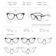 thumbnail image 4 of Anti azul radiación Retro transparente marco redondo óptico mujeres hombres gafas marco, 4 of 4
