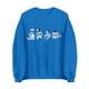 thumbnail image 4 of Pop cazadora para niña Demo-n Hunters Round-Neck Sweatshirt,Soft Streetwear Pullover,Cute Long Sleeve Sweatshirt for Fall Winter （Blue）, 4 of 4