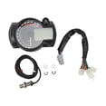 thumbnail image 2 of Instrumento de Motocicleta, Pantalla LCD de la Moto Odómetro Retardante ABS Universal para automóviles para RVS, 2 of 7