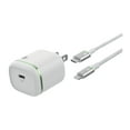 thumbnail image 4 of AT&T Fast Charge Bundle Lightning Cable with 20W USB-C Power Delivery Wall Block  - White, 4 of 6
