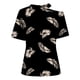 thumbnail image 4 of Camiseta informal para mujer, blusa estampada de manga corta con cuello redondo y hombros descubiertos Fridja  ghk3127, 4 of 5