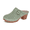 Green, variant on Mules for Women Closed Toe Slip-on Clogs Comfortable Wedge Sandals