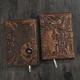 thumbnail image 1 of Libreta de notas con relieve de dinosaurio malvado, estilo europeo, estereoscópica, 100 páginas, decoración navideña para el hogar, ofertas del día, liquidación, 1 of 8