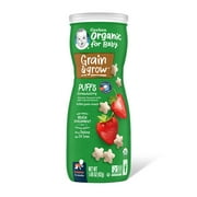 Gerber Baby Snacks, Organic Puffs, Strawberry, Baby Food, 1.48 Ounce 1.48 oz