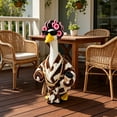 thumbnail image 5 of Qwtwty Porch Goose Clothes for 23 inch Cement Plastic Goose Statue, Farmhouses Goose Costume Outfit for Outdoor Yard Garden Decor, 5 of 6