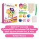 thumbnail image 3 of Kit de manualidades Little Jupiter DIY con forma de pinchazo en tela artística con flores para niños, 3 of 6