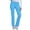 Glacier Blue, variant on Cherokee Iflex Women's Scrubs Pant Mid Rise Straight Leg Pull-On CK002