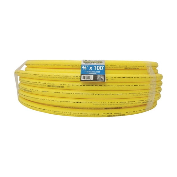 Home-Flex 19-0711100 3/4 in. Yellow Underground IPS Polyethylene Gas Pipe