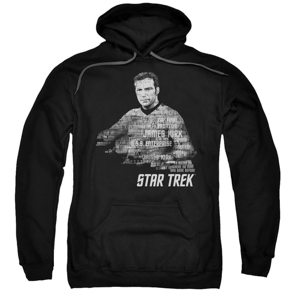 Star Trek - Kirk Words - Pull-Over Hoodie - Small