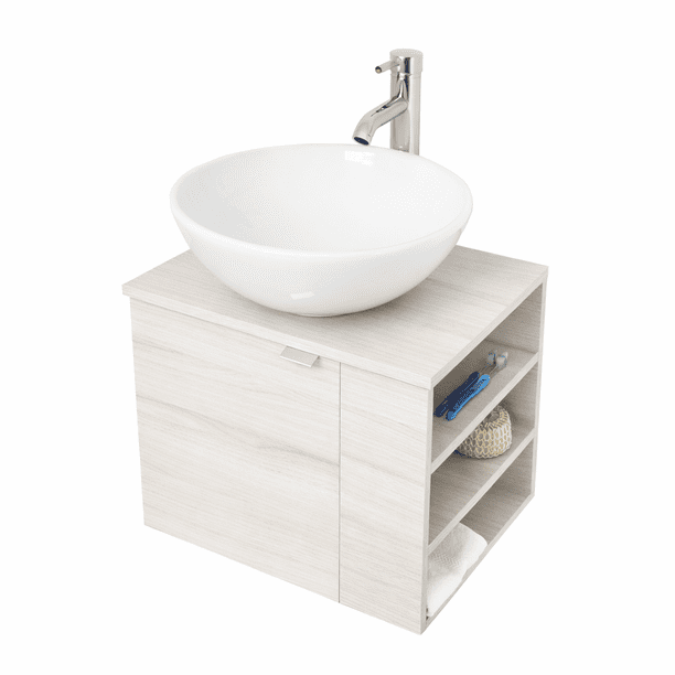 Esatto® Mueble Para Baño Dtua Globus 2 Lavabo, Llave Y Desagües ESATTO DTUA GLOBUS 2