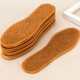 thumbnail image 4 of TELOLY Fleece Insoles - Thick Sheep Wool Fleece Insoles Warm and Soft, Premium Warm Fluffy Wool and Arch Supports Orthotics Sheep Insoles, 4 of 7