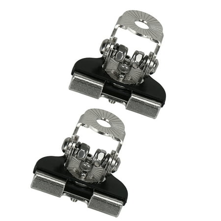 

Carevas 2 Pcs Steel Pillar Hood Mounting Bracket Clamp Holder Work Bar Clamp Offroad