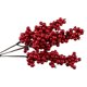 thumbnail image 2 of 20 Piezas Ramas Decorativas de Bayas Rojas Artificiales con Bayas Rojas Ramas de Otoño Selecciones de Navidad de Bayas, 2 of 9