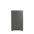 thumbnail image 6 of Manhattan Comfort Anna 19.69" Square Faux Leather Dining Chair in Pewter, 6 of 11