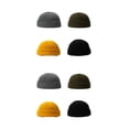 thumbnail image 2 of Sonducket Gorros de punto elásticos de 4 piezas, gorras casuales bordadas, gorro de Hip Hop lavable esponjoso, gorro de invierno para senderismo tipo 2 Tipo 1 2piezas Sonducket CBP583850, 2 of 6