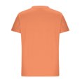 thumbnail image 4 of Sexlip Womens Swimsuit Set Delicate Floral Embroidery Cover Up Design V Neck Short Sleeve Casual Silhouette Breathable Fabric for Casual Beach Days Orange L, 4 of 5
