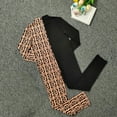 thumbnail image 4 of WOLLED 1-7T Kids Toddler Girls Color Block Jumpsuit Spring Fall Long Sleeve Romper Jumpsuits, 4 of 9