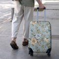 thumbnail image 3 of Pioneer Flower Floral Print Pattern Luggage Cover Fashion Suitcase Cover Baggage Covers Fit 25-28 Inch Luggage (Go Travel), 3 of 5