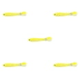 thumbnail image 2 of Soidarity Paquete de 10 señuelos de pesca falsos, cebo elástico para agua salada, peces de agua dulce, Swimbaits, aparejos de simulación de Typ 8 5piezas Soidarity CBP232929, 2 of 4