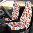 thumbnail image 2 of Yiaed Strawberries Print Car Seat Covers,Universal Auto Seats Protector Fits for Car,SUV Sedan,Truck,Automotive Seat Covers & Accessories(Two packs), 2 of 7