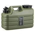 thumbnail image 2 of Contenedor de agua portátil con grifo, barril de almacenamiento de agua, cubo de gran capacidad 11L, 2 of 9