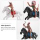 thumbnail image 5 of Figuras en miniatura de indios americanos nativos, juguetes e indios, 8 piezas, 5 of 6