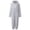 1-Grey6, variant on Byoo Zip Up Hooded Jumpsuit for Toddler Boy Cozy Sherpa Fleece Solid Color One Piece Onesie