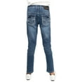 thumbnail image 2 of CULTURA Skinny Jeans for Little Boys Slim Wash Stretch Comfy Denim Pants, Age 3-7, Dark Blue Thick Stitch, Size 7, 2 of 8