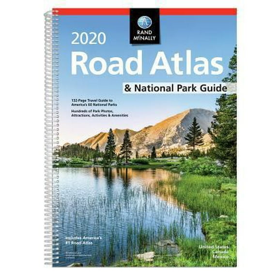 Pre-Owned Rand McNally 2020 National Park Road Atlas & Guide (Paperback) 0528020986 9780528020988