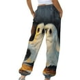 thumbnail image 6 of QATAINLAV Cinch Bottoms Sweat Pants for Women Baggy Drawstring High Waisted Jogger Pants Halloween Graphic Print Sweatpant with Pockets Ofertas Relampago de Hoy Multicolor S, 6 of 6