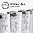 thumbnail image 6 of Tchckioa Modern Art Blackout Curtains for Living Room,Grommet Window Drapes,2 Panels,52x63 Inch, 6 of 9